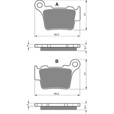 Brzdové obloženie GOLDFREN 191 S3