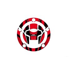 Ochranné nálepky na viečko nádrže PUIG RADIKAL 9429R červené