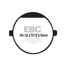 Brzdové obloženie EBC FA198
