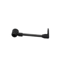 Lever guard ACCOSSATO with black hose and joint right, carbon