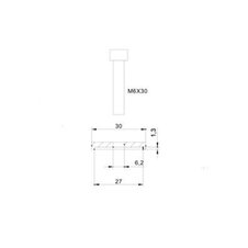 Zrkadlový adaptér PUIG ADAPTER REAR MIRROR HI-TECH IV GSX-S750 17' 9427N čierna na koniec tyče