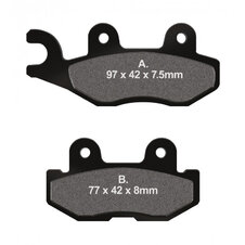 Brzdové obloženie EBC FA675R