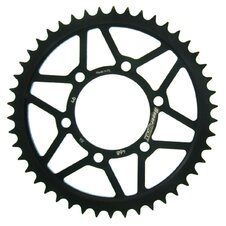 Reťazová rozeta SUPERSPROX RFE-468:46-BLK čierna 46T, 428