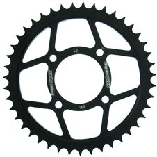 Reťazová rozeta SUPERSPROX RFE-810:43-BLK čierna 43T, 428