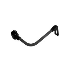 Lever guard ACCOSSATO with black hose and joint right, carbon