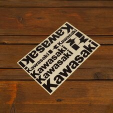 Set nálepiek - Kawasaki 2