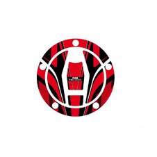 Ochranné nálepky na viečko nádrže PUIG RADIKAL 9049R červené