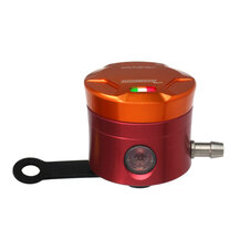 Nádržka na  brzdovú kvapalinu ACCOSSATO CNC-worked straight bracket included oranžová