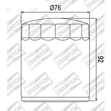 Olejový filter CHAMPION COF071C 100609565