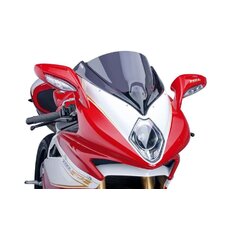 Plexi štít PUIG RACING 5256F tmavá dymová