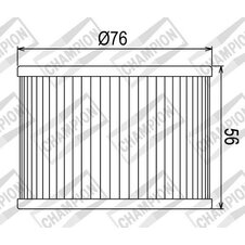 Olejový filter CHAMPION COF301 100609535