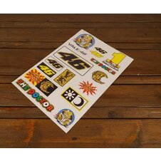 Set nálepiek A3 - Rossi 1