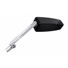 Zpätné zrkadlo PUIG F1.1. 018ND čierny/eloxovaný hliník ľavý