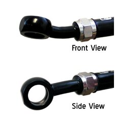 Banjo Venhill POWERHOSEPLUS 3/60082R/BLACK 20°   20° do prevej strany čierna