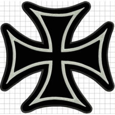 Nášivka Kríž 8cm