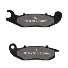 Brzdové obloženie EBC MXS465