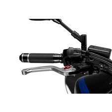 Páčka brzdy bez adaptéra PUIG 3.0 120PR dlhé strieborno/červená