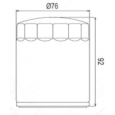 Olejový filter CHAMPION COF070B 100609965