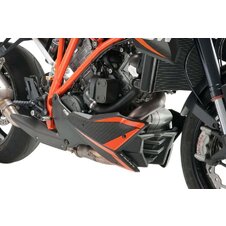 Spojler motora PUIG 7573C karbónový vzhľad vrátane samolepiek