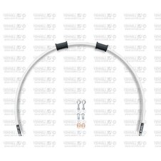 Hadica zadnej brzdy Venhill POWERHOSEPLUS SUZ-5010RS-WT (1 hadica v sade) biele hadice, nerezové koncovky