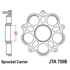 Unášač rozety JT JTA 750B