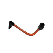 Lever guard ACCOSSATO with orange hose and joint left, aluminium
