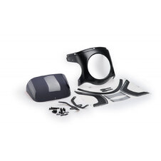 UNI plexi na motorku PUIG SEMI-FAIRING 9516F karbónový vzhľad tmavá dymová