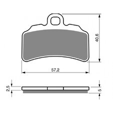 Brzdové obloženie GOLDFREN 388 AD