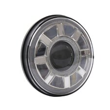 Maska so svetlom CUSTOMACCES REVOLVER HL0014N s podperou čierna