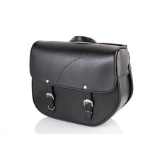 Kožená sedlová brašňa CUSTOMACCES SANT LOUIS AP0012N čierna