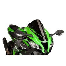 Plexi štít PUIG RACING 8912C karbónový vzhľad