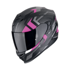 Scorpion prilba EXO-520 EVO AIR - Sensus / Matt Black-Pink