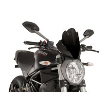 Plexi na motorku PUIG NEW. GEN TOURING 8900N čierna