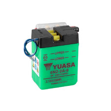 Conventional 6V battery NO ACID YUASA 6N2-2A-8