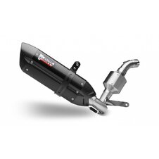 Výfuk kompletný 1x1 MIVV SUONO KT.009.L9 čierna oceľ