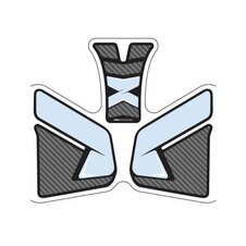 Tank pad PUIG SPECIFIC 9297C karbónový vzhľad s bočnou časťou