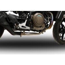 Decat pipe GPR HU.52.DEC Brushed Stainless steel