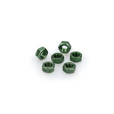 Matice PUIG ANODIZED 0764V zelená M6 (6ks)