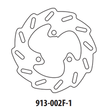 Brzdový kotúč GOLDFREN 913-002F-1 predné 190 mm