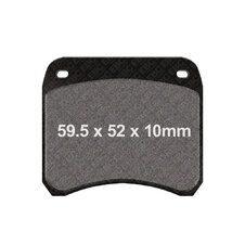 Brzdové obloženie EBC GPFAX016HH