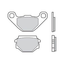 Brzdové obloženie BREMBO 07015 CC SCOOTER