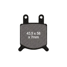 Brzdové obloženie EBC FA076HH