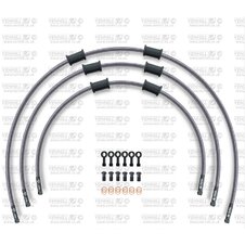 ŠTANDART -predok -sada Venhill POWERHOSEPLUS BMW-10006FB (3 hadice v sade) priehľadné hadice, čierne koncovky