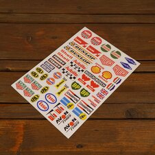 Set nálepiek A4 - Rôzne 1