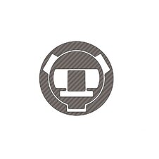 Ochranné nálepky na viečko nádrže PUIG X-TREME 8383C karbónový vzhľad