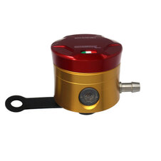 Nádržka na  brzdovú kvapalinu ACCOSSATO CNC-worked straight bracket included červené