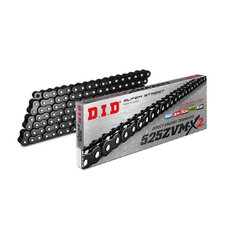 ZVM-X-x krúžok -pevnejšie D.I.D Chain 525ZVM-X2 124 L Čierna/čierna