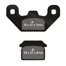 Brzdové obloženie EBC FA480