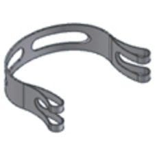 Upevňovacia konzola MIVV 50.SS.418.1 nerez