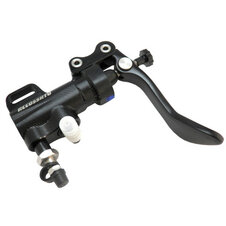 Thumb brake master cylinder ACCOSSATO piston diam. 13.5 mm with bent lever, without bracket